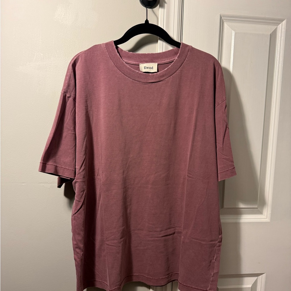 Elwood Men’s Washed Pink Oversized T-Shirt
